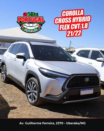 TOYOTA COROLLA CROSS 1.8 VVT-I HYBRID FLEX XRV CVT TOYOTA COROLLA CROSS 1.8 VVT-I HYBRID FLEX XRV CVT